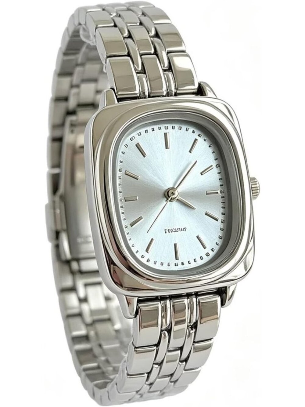 Women's Blue Dainty Casual Simple Fashionable Bracelet Analog Quartz Wrist Watch